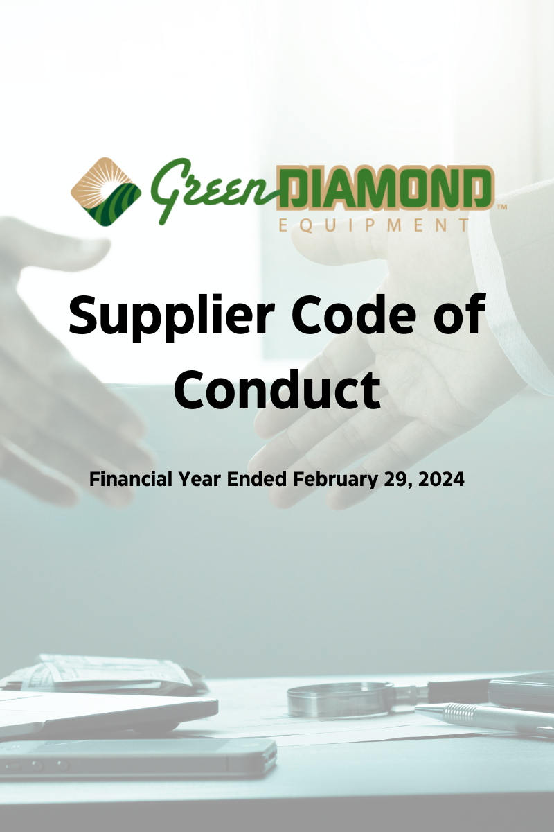 Supplier Code of Conduct